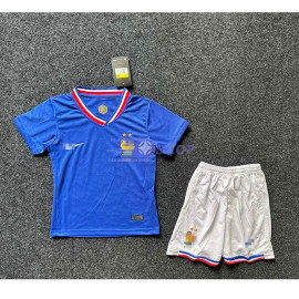 Camiseta Francia 2024 1ª Equipación Niño Kit