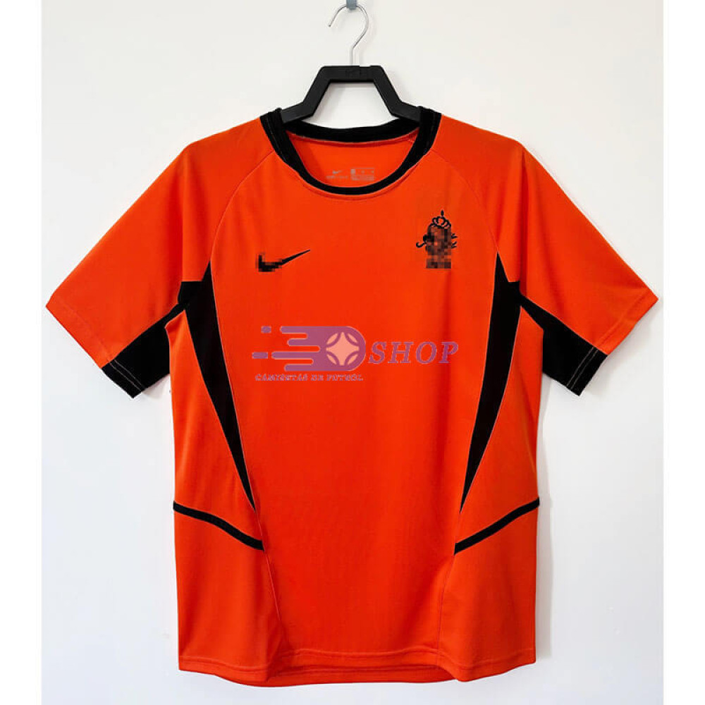 Camiseta Holanda 2002 1ª Equipación Retro