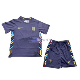 Camiseta Inglaterra 2024 2ª Equipación Niño Kit