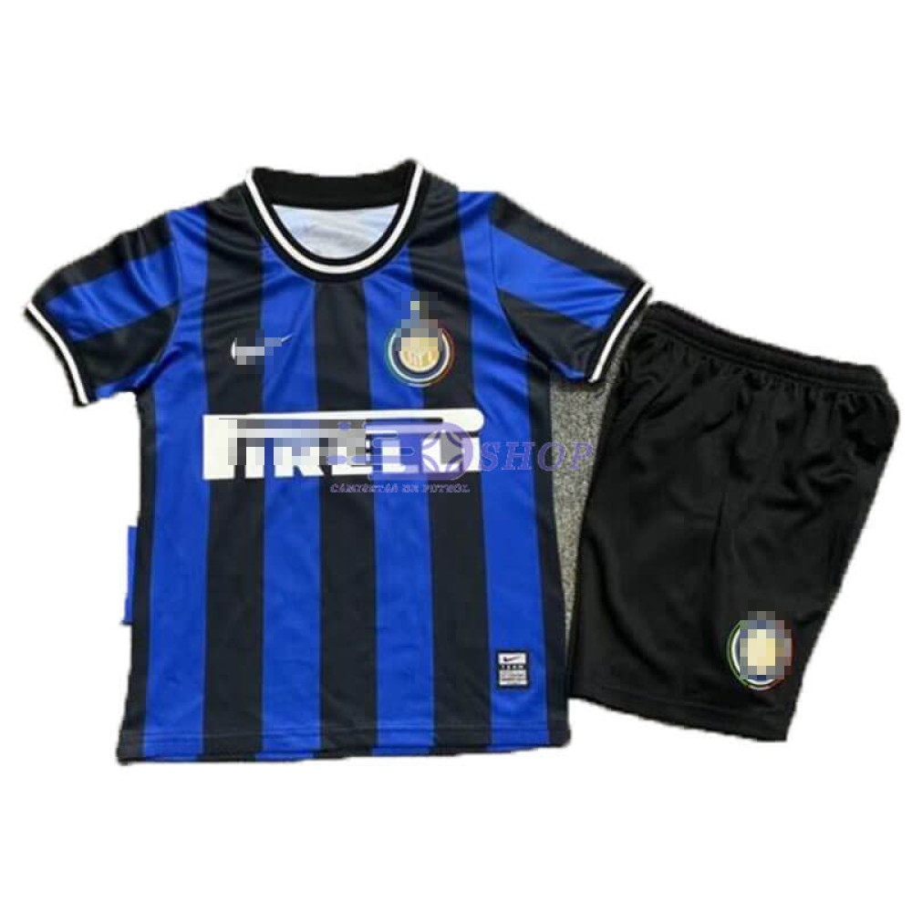 Camiseta Inter de Milan 09/10 1ª Equipación Retro Niño Kit