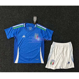 Camiseta Italia 2024 1ª Equipación Niño Kit