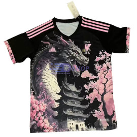 Camiseta Japón 2024 Negro/Rosa Especial Edición