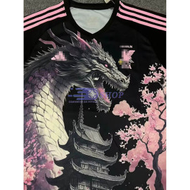 Camiseta Japón 2024 Negro/Rosa Especial Edición