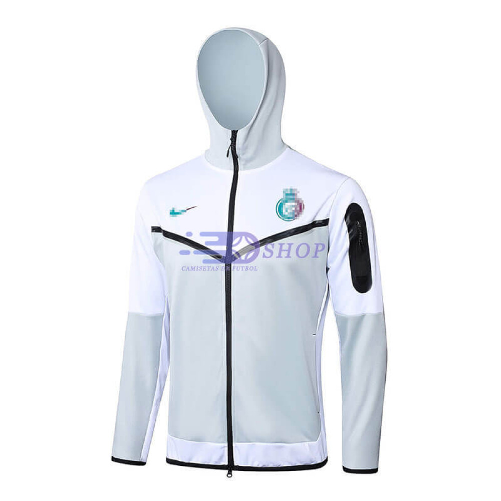 Chaqueta Con Capucha Al-Nassr FC Blanco/Gris 2023/2024