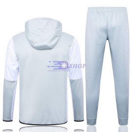 Chaqueta Con Capucha Al-Nassr FC Blanco/Gris 2023/2024