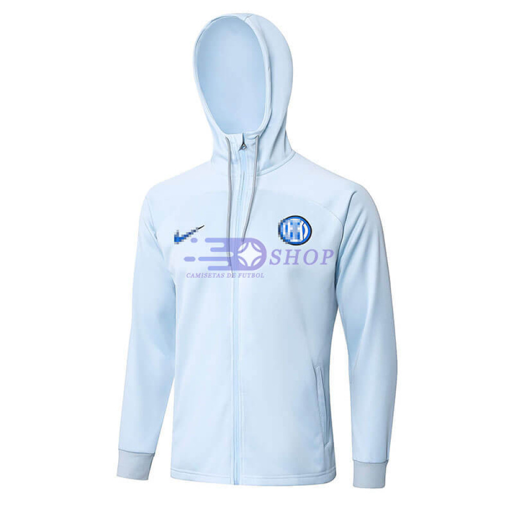 Chaqueta Con Capucha Inter de Milan Gris Claro 2023/2024