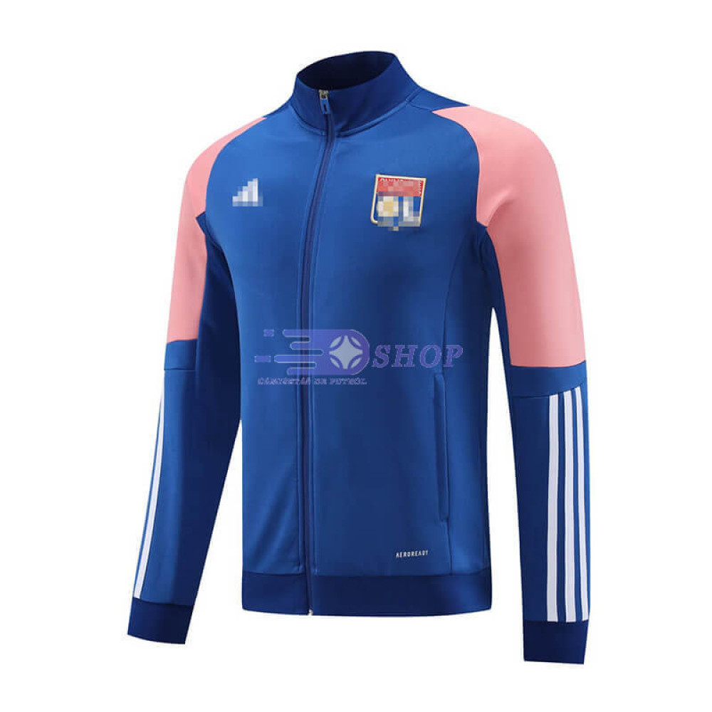 Chaqueta Olympique De Lyon Azul/Rosa 2023/2024