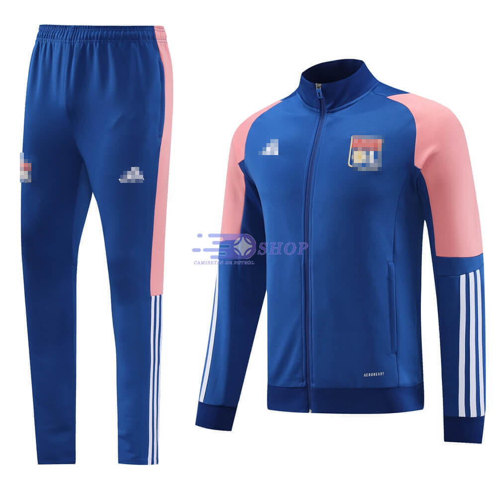 Chandal Olympique De Lyon Azul/Rosa 2023/2024