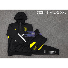 Sudadera de Entrenamiento Con Capucha Juventus Negro 2023/2024