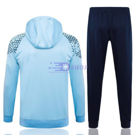 Sudadera de Entrenamiento Con Capucha Manchester City Azul 2023/2024 Kit