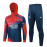 Sudadera de Entrenamiento Con Capucha PSG Rojo/Azul 2023/2024 Kit