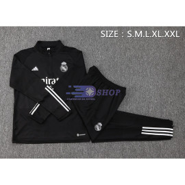 Sudadera de Entrenamiento Real Madrid Negro 2023/2024 Kit
