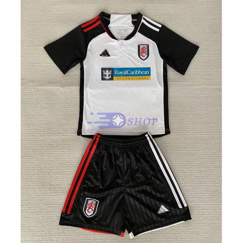 Camiseta Fulham F.C. 2023/2024 1ª Equipación Niño Kit