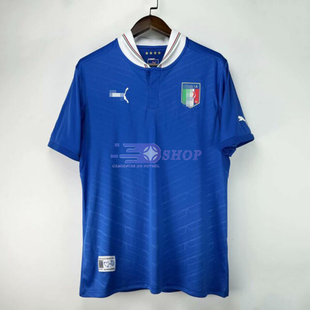Camiseta Italia 2012 1ª Equipación Retro