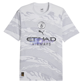 Camiseta Manchester City 2024/2025 Gris Año Nuevo Chino