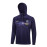 Chaqueta Con Capucha PSG Morado Oscuro 2024/2025