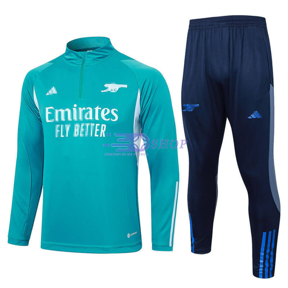 Sudadera De Entrenamiento Arsenal Turquesa 2024/2025 Kit
