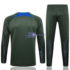 Sudadera De Entrenamiento PSG Verde Oscuro 2024/2025