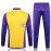 Sudadera De Entrenamiento Real Madrid Amarillo/Morado 2024/2025 Niño Kit