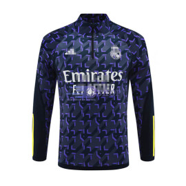 Sudadera De Entrenamiento Real Madrid Azul Marino/Morado 2024/2025