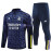Sudadera De Entrenamiento Real Madrid Azul Marino/Morado 2024/2025 Kit
