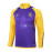 Sudadera De Entrenamiento Real Madrid Morado/Amarillo 2024/2025