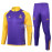 Sudadera De Entrenamiento Real Madrid Morado/Amarillo 2024/2025 Kit