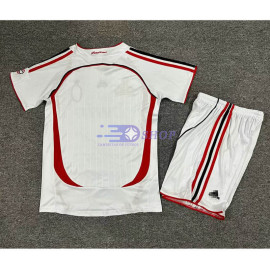 Camiseta AC Milan 06/07 2ª Equipación Retro Niño Kit