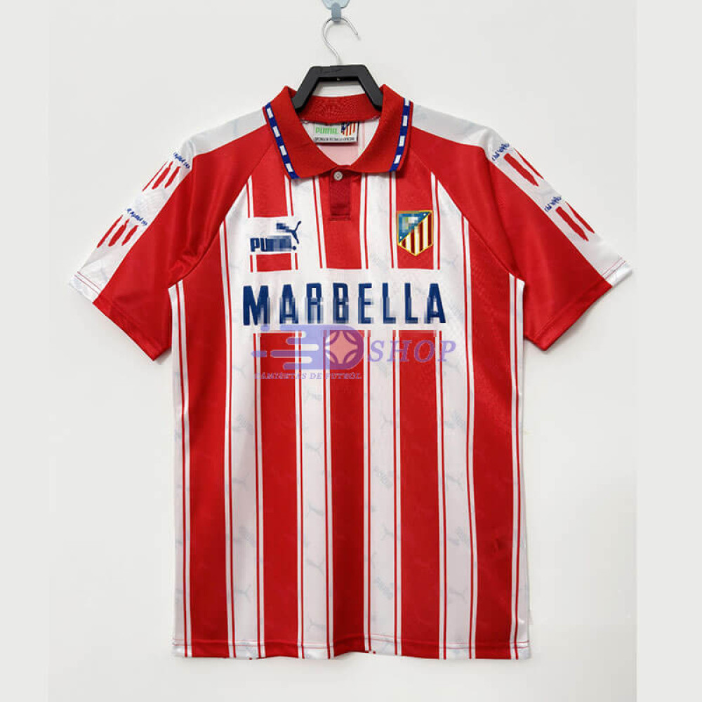 Camiseta Atletico de Madrid 1994/95 1ª Equipación Retro