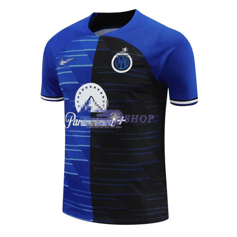 Camiseta de Entrenamiento Inter de Milán Azul/Negro 2024/2025