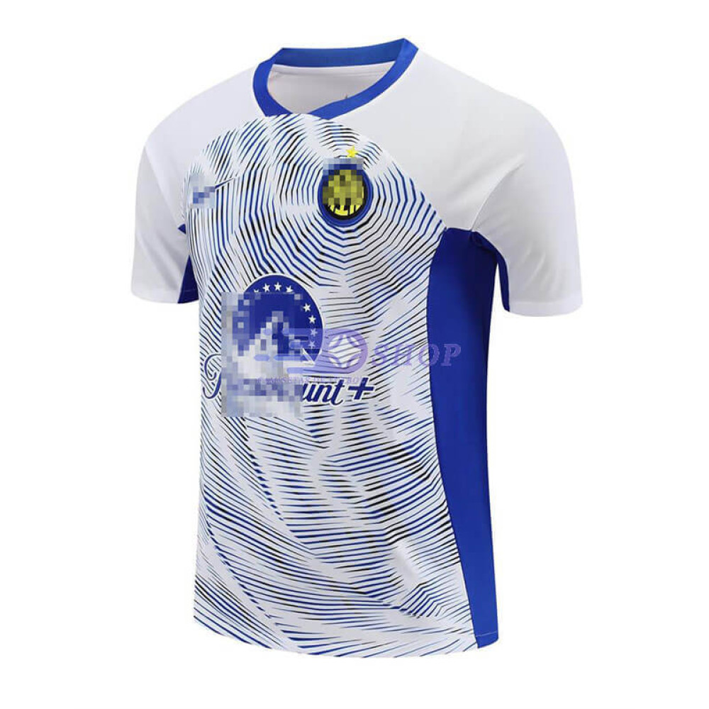 Camiseta de Entrenamiento Inter de Milán Blanco/Azul 2024/2025