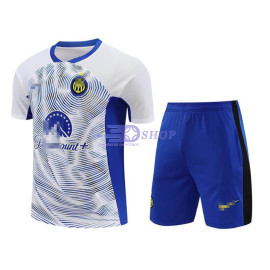 Camiseta de Entrenamiento Inter de Milán Blanco/Azul 2024/2025