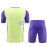 Camiseta de Entrenamiento Real Madrid Amarillo Claro/Morado 2024/2025 Kit