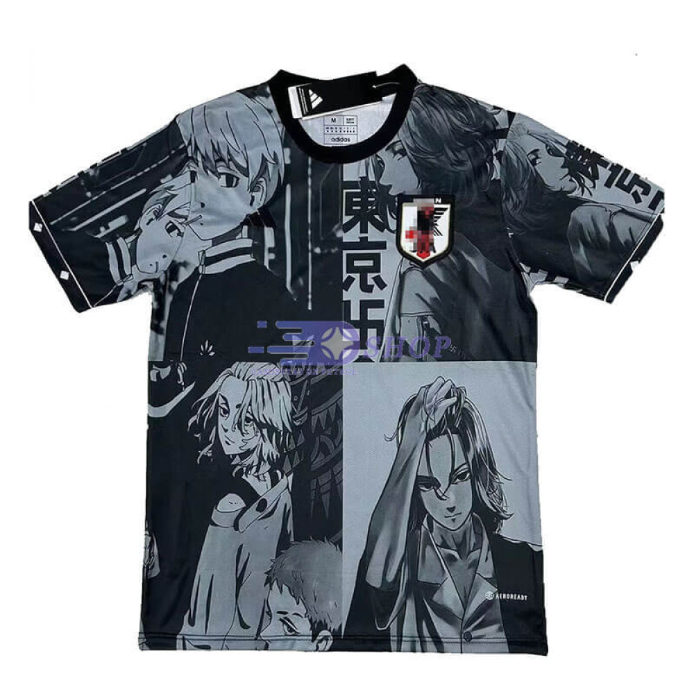 Camiseta Japón 2024 Negro Anime