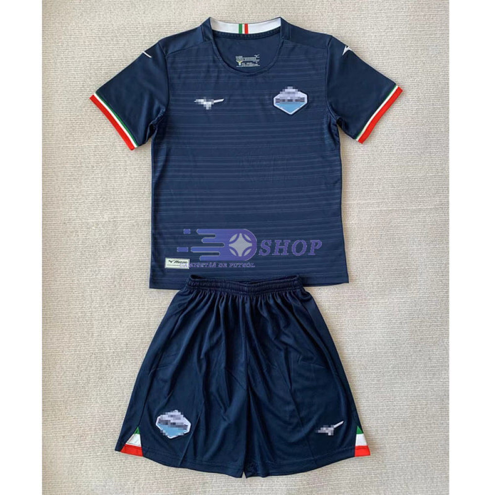 Camiseta Lazio 2023/2024 2ª Equipación Niño Kit