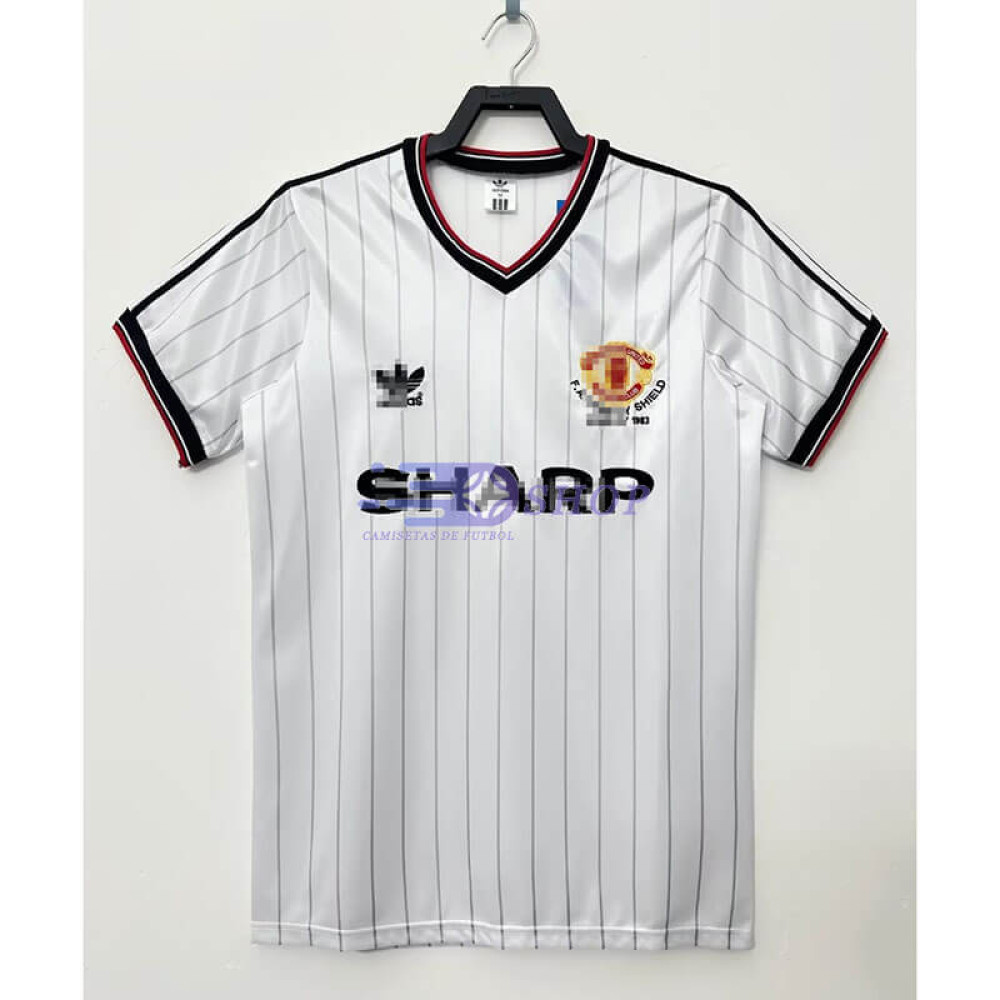 Camiseta Manchester United 1983 2ª Equipación Retro