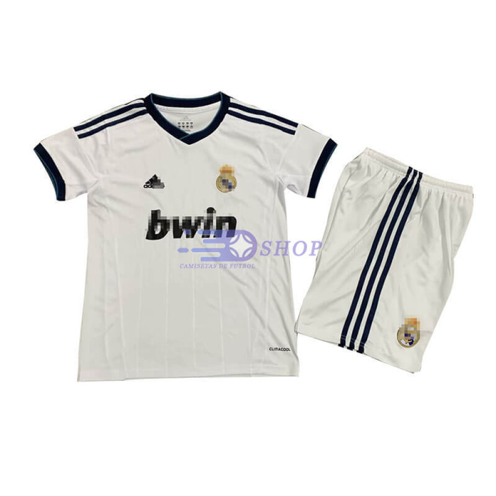 Camiseta Real Madrid 2012/13 1ª Equipación Retro Niño Kit