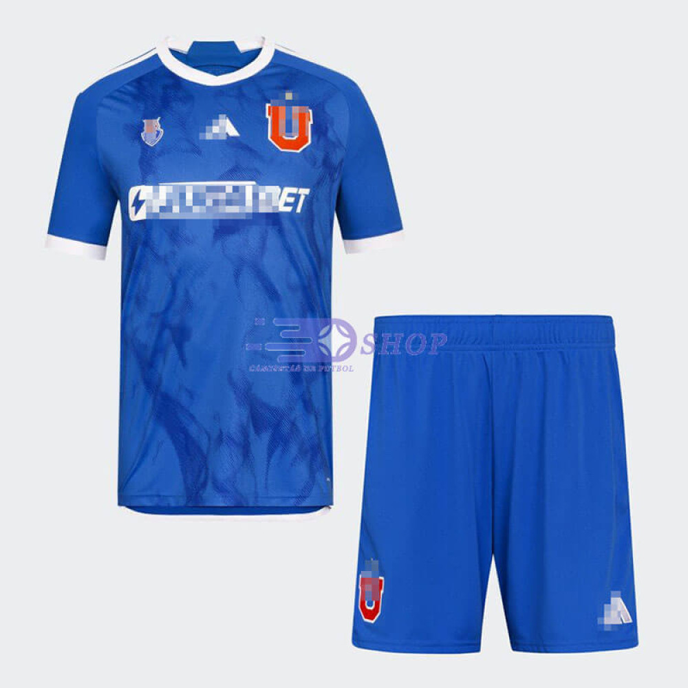 Camiseta Universidad de Chile 2024/2025 1ª Equipación Niño Kit