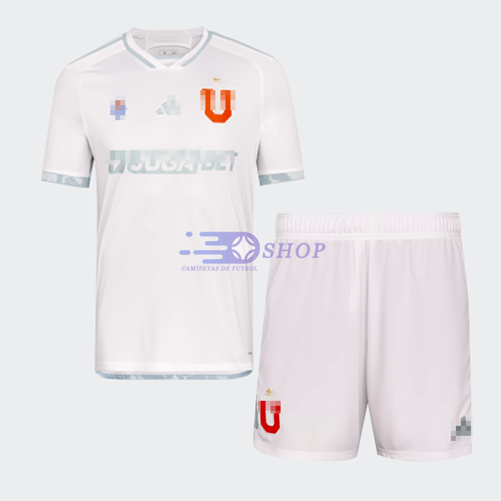 Camiseta Universidad de Chile 2024/2025 2ª Equipación Niño Kit