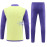 Sudadera De Entrenamiento Real Madrid Amarillo Claro/Morado 2024/2025 Niño Kit