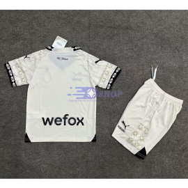 Camiseta AC Milan 2023/2024 4ª Equipación Beige Niño Kit