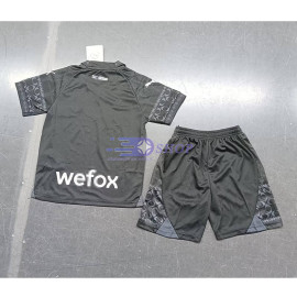 Camiseta AC Milan 2023/2024 4ª Equipación Negro Niño Kit