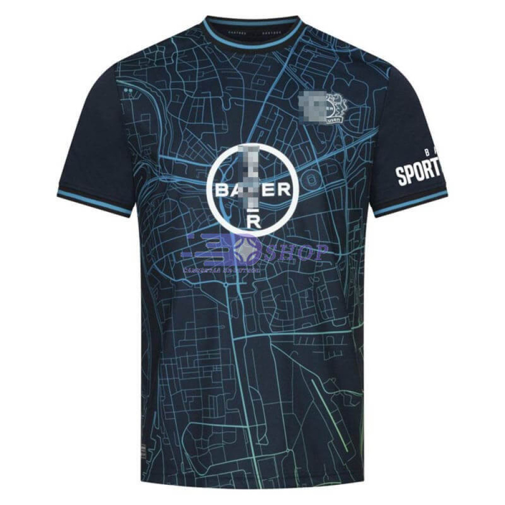 Camiseta Leverkusen 2024/2025 Azul Especial Edición