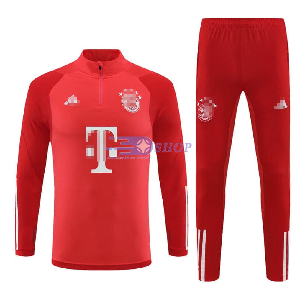 Sudadera de Entrenamiento Bayern Múnich Rojo 2024/2025 Kit