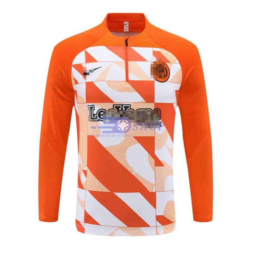 Sudadera de Entrenamiento Inter de Milán Naranja/Blanco 2024/2025