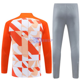 Sudadera de Entrenamiento Inter de Milán Naranja/Blanco 2024/2025