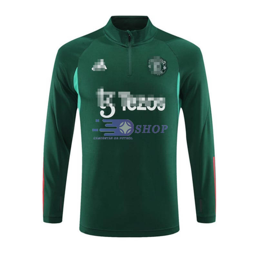 Sudadera de Entrenamiento Manchester United Verde Oscuro 2024/2025