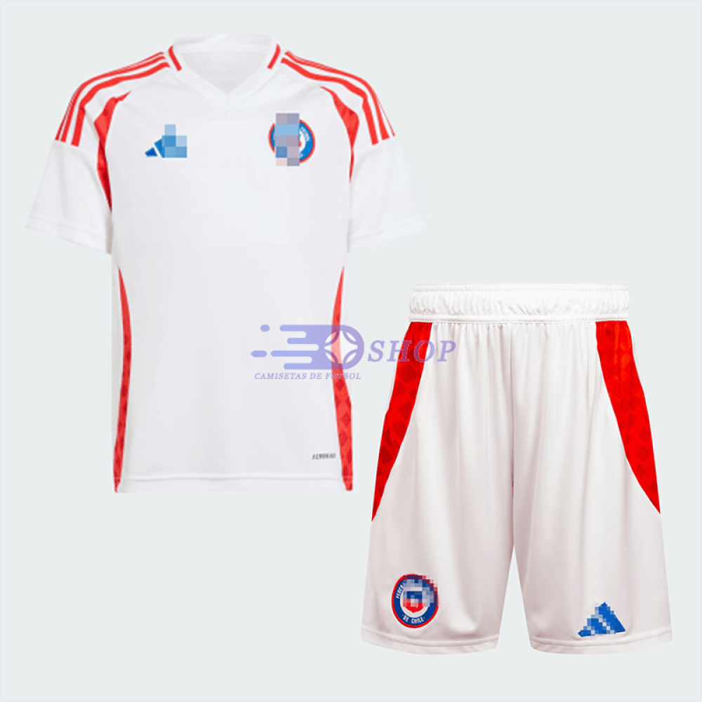 Camiseta Chile 2024 2ª Equipación Niño Kit