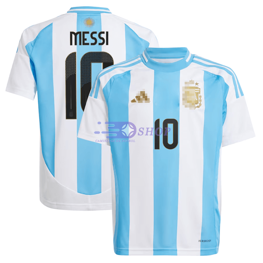 Camiseta Messi 10 Argentina 2024 1ª Equipación