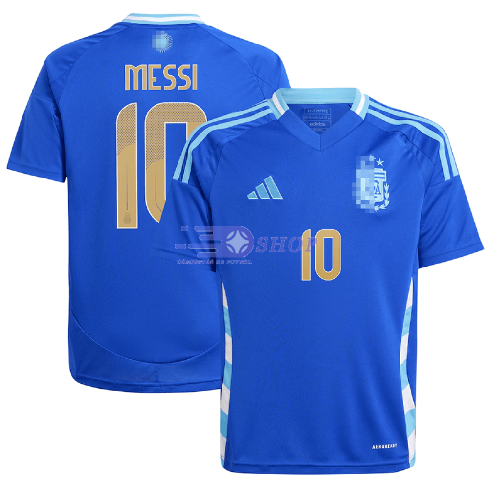 Camiseta Messi 10 Argentina 2024 2ª Equipación